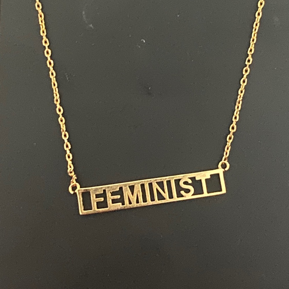New feminist necklace